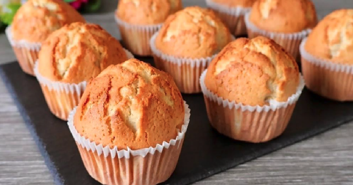 Prosty przepis na muffinki waniliowe. Super mięciutkie i puszyste